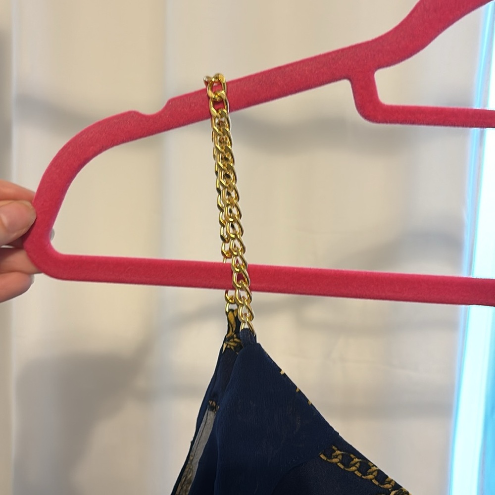Chain pattern blouse (b2) - Picture 3 of 5